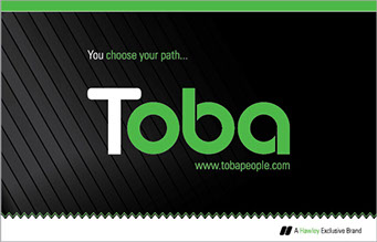 Toba cycling product booklet design 