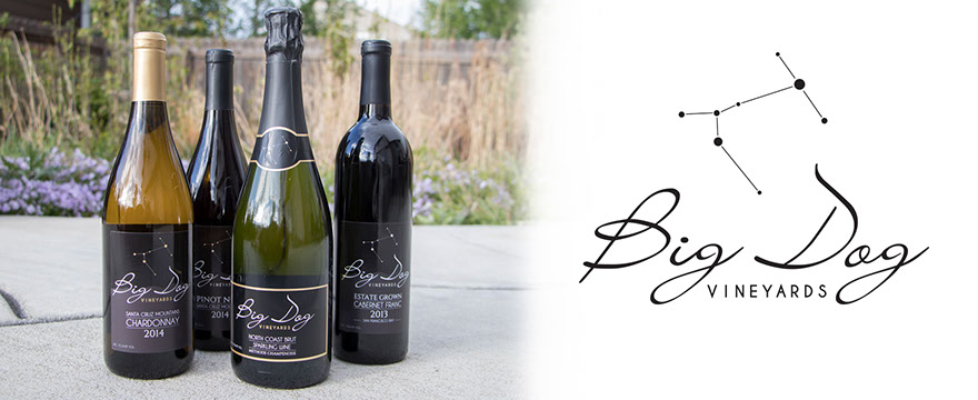 logo for Big Dog Vineyards of Milpitas, CA