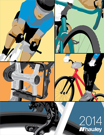 product catalog cover design concept for Hawley, LLC