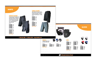 O2 cycling product booklet design 