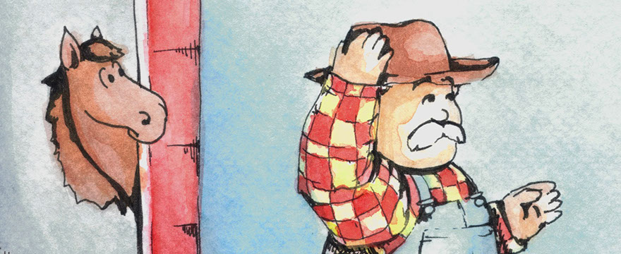 watercolor and ink illustration for a book